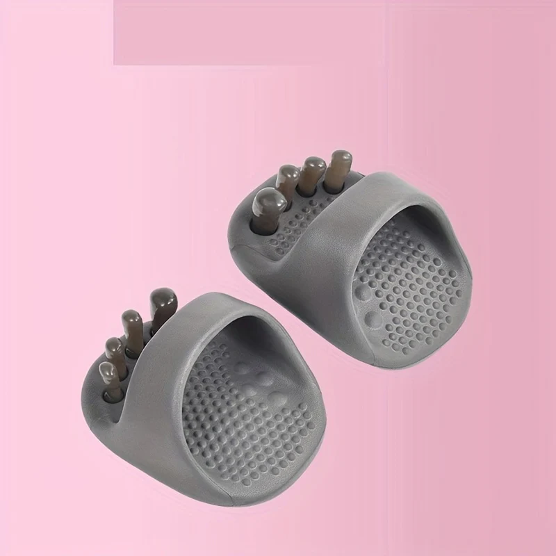 

1 пара тапочек для похудения, разделитель пальцев, летние домашние массажные тапочки для мужчин и женщин, утягивающие ноги, половина