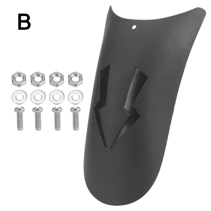 Universal Motorcycle Mudguard Extender, Front Rear Fender Splash Guard Extension Accessory for BMW Honda Suzuki and ATV Models
