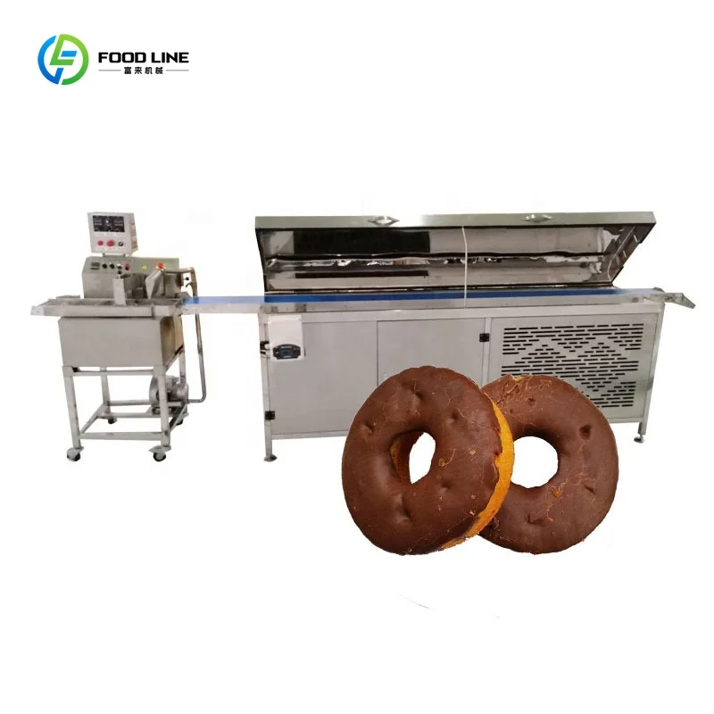 3M Chocolate Cooling Tunnel for Enrobed Wafer Cereal Bar Doughnut Commercial Production Custom
