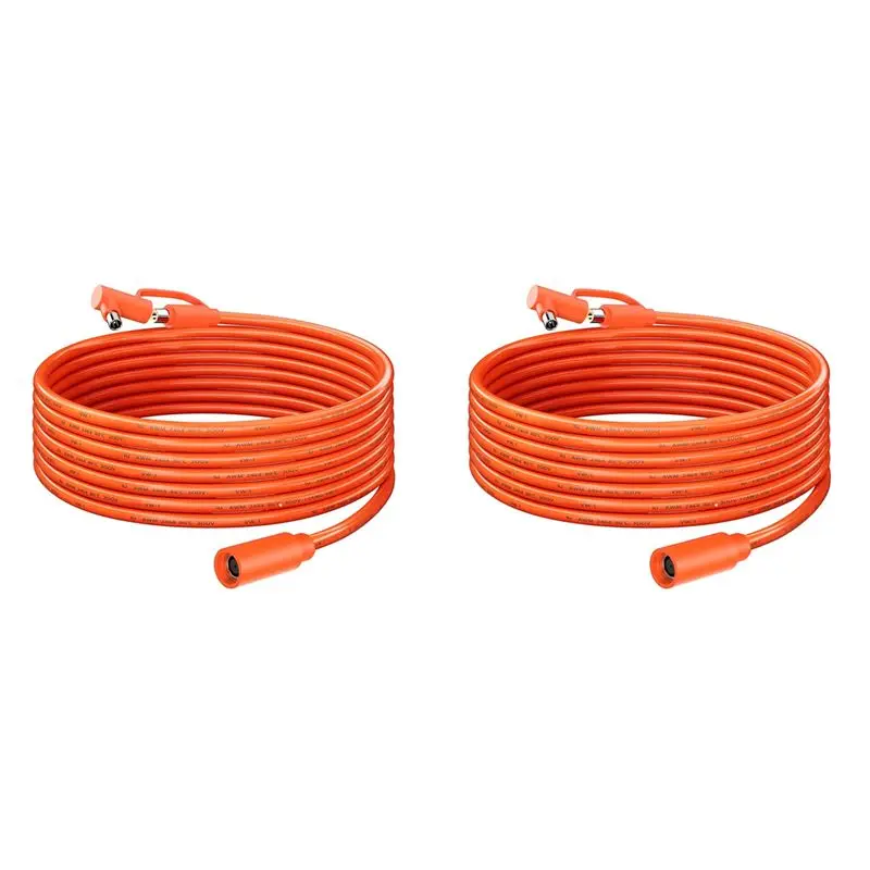 Leading-2X 12AWG Extension Cable For Solar Generators 8Mm Female To Male DC7909 Solar Panel Cable With DC8020 B