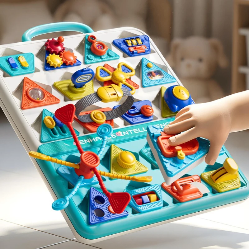 20-in-1-baby-busy-board-montessori-sensory-activity-cube-fine-motor-skills-early-learning-educational-toy-hand-grab-for-toddler