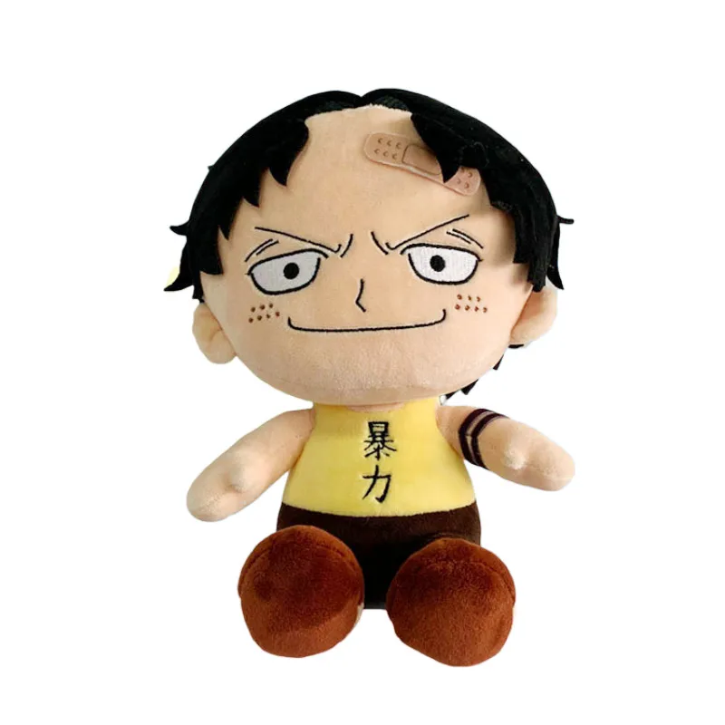 Japanische Anime 25 cm One Piece Original Plüschtiere CartoonFigure Ruffy Chopper Ace Roronoa Zoro Niedliche Stoffpuppe Kinder Weihnachtsgeschenke – Detail 9