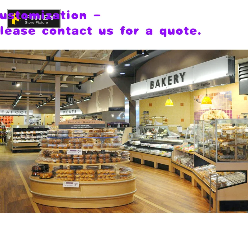 custom.China Factory Low Price Supply Modern Bakery Shop Fitting Interior Design Fixtures Bakery Shop Furniture