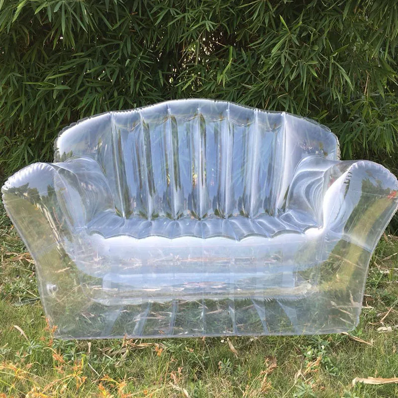 Silla inflable sofá doble PVC comodidad en el hogar