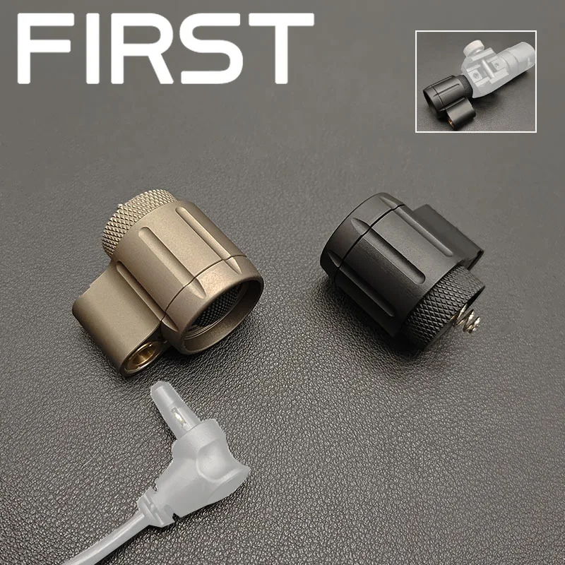 Tactical Flashlight Tail Cover Hot Key Pressure Switch, Suitable For M323V M622V M300 M600 Series Weapon Flashlight Accessories