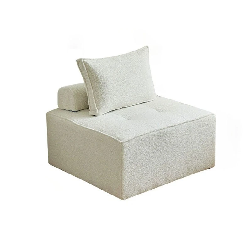 

Simple fabric sofa living room free combination module tofu sofa small apartment