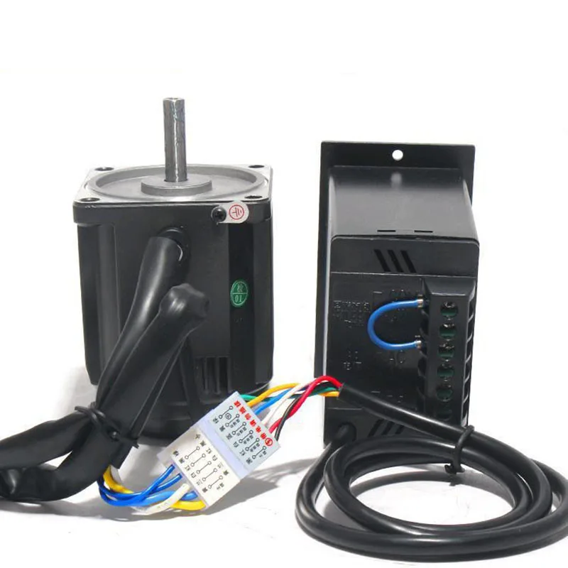 0528220V 25W Optical Axis Deceleration Geared AC Motor 1250RPM with Speed Controller NEW