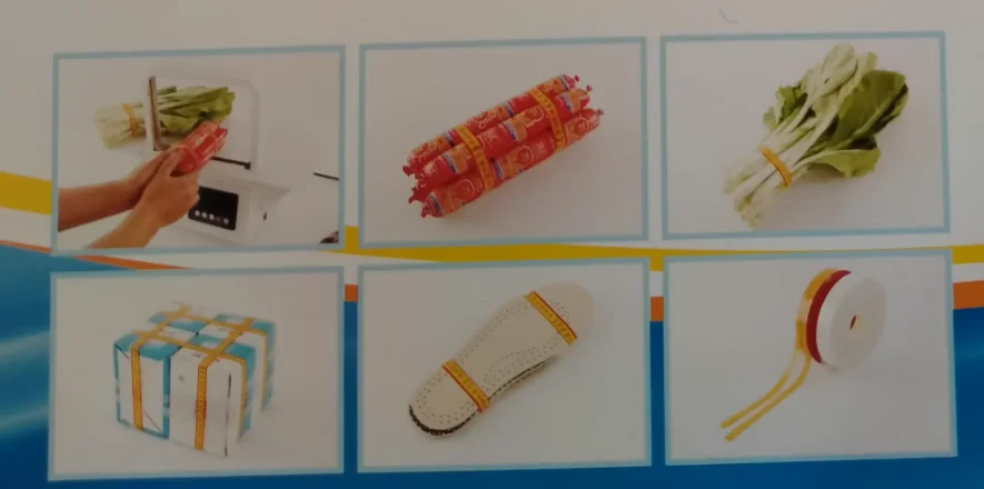 Automatic OPP Tape Bundling & Strapping Machine | Banknote, Vegetable, Document & Card Baler | Currency Tying Machine 110V/220V
