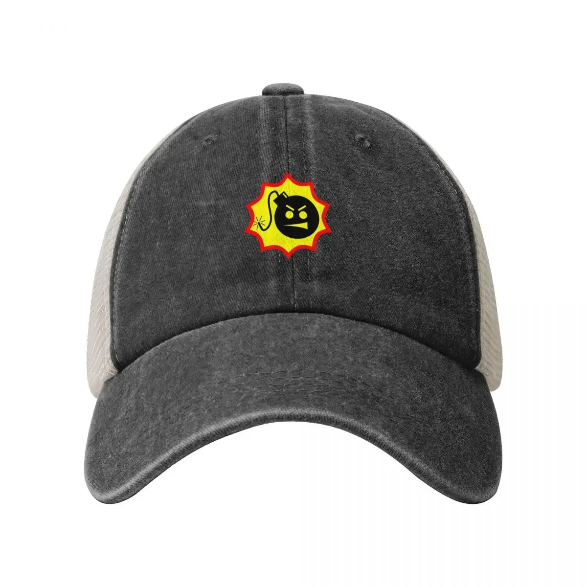 Serious sam bomb logo classic t shirt essential t shirt Baseball Cap Military Cap Man Military Tactical Cap Women's Hats Men's