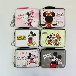 Disney Mickey Minnie 8841 kartka z Anime Holder Cartoon torby do przechowywania monety portfel w stylu torebki Kid prezent urodzinowy dla niej