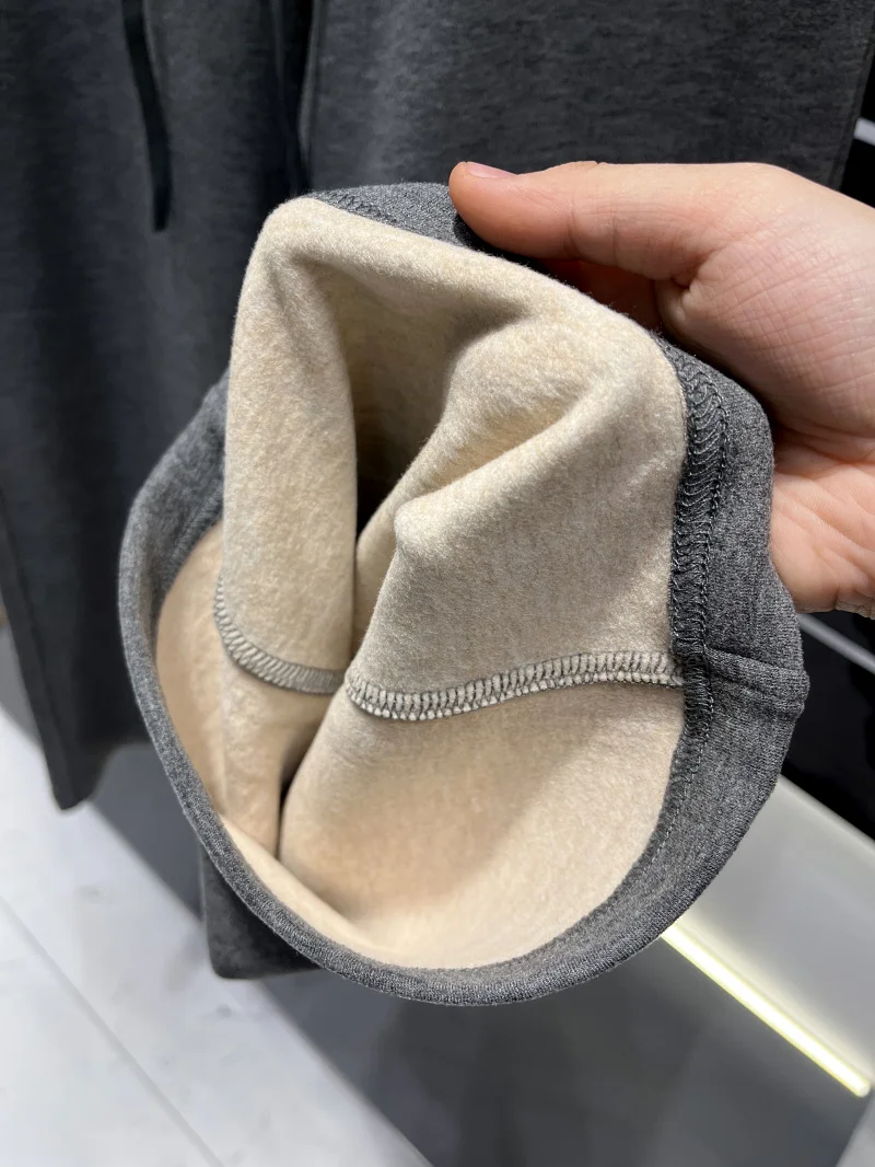 

Женский облегающий комплект из шелкового козла Camere, элитная линия, осенне-зимняя модная верхняя одежда, ансамбль, дышащая смешанная ткань