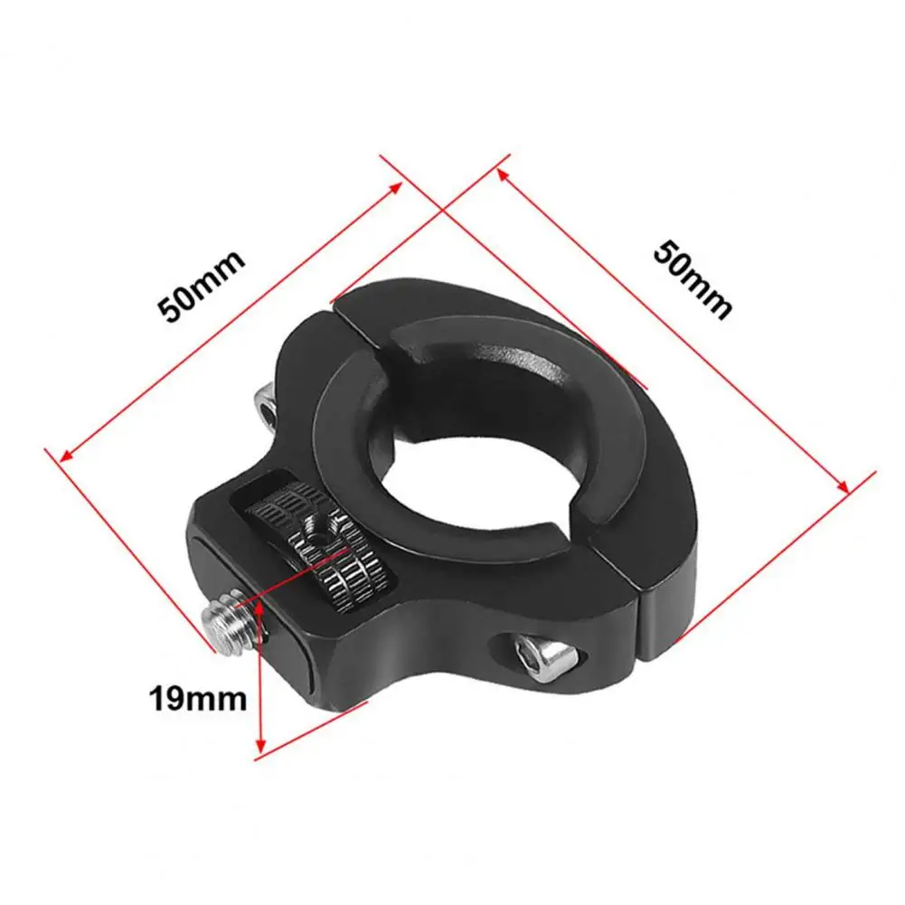 Регулируемый зажим для велосипеда, универсальный зажим для руля мотоцикла, держатель для камеры с прочной конструкцией для защиты от сотрясений для любого