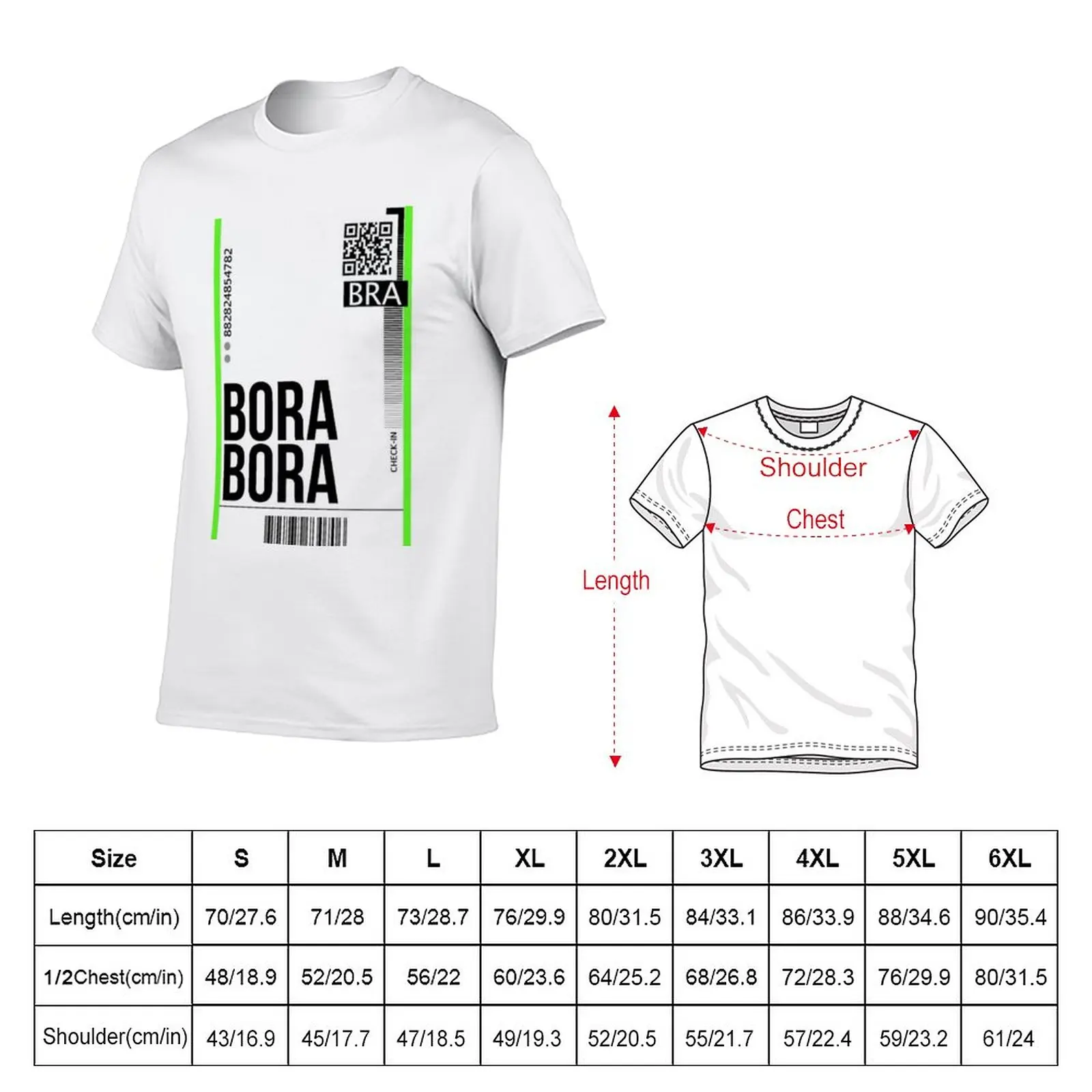 New Bora Bora Plane Ticket/Boarding Pass Template T-Shirt vintage clothes plain t-shirt plain black t shirts men