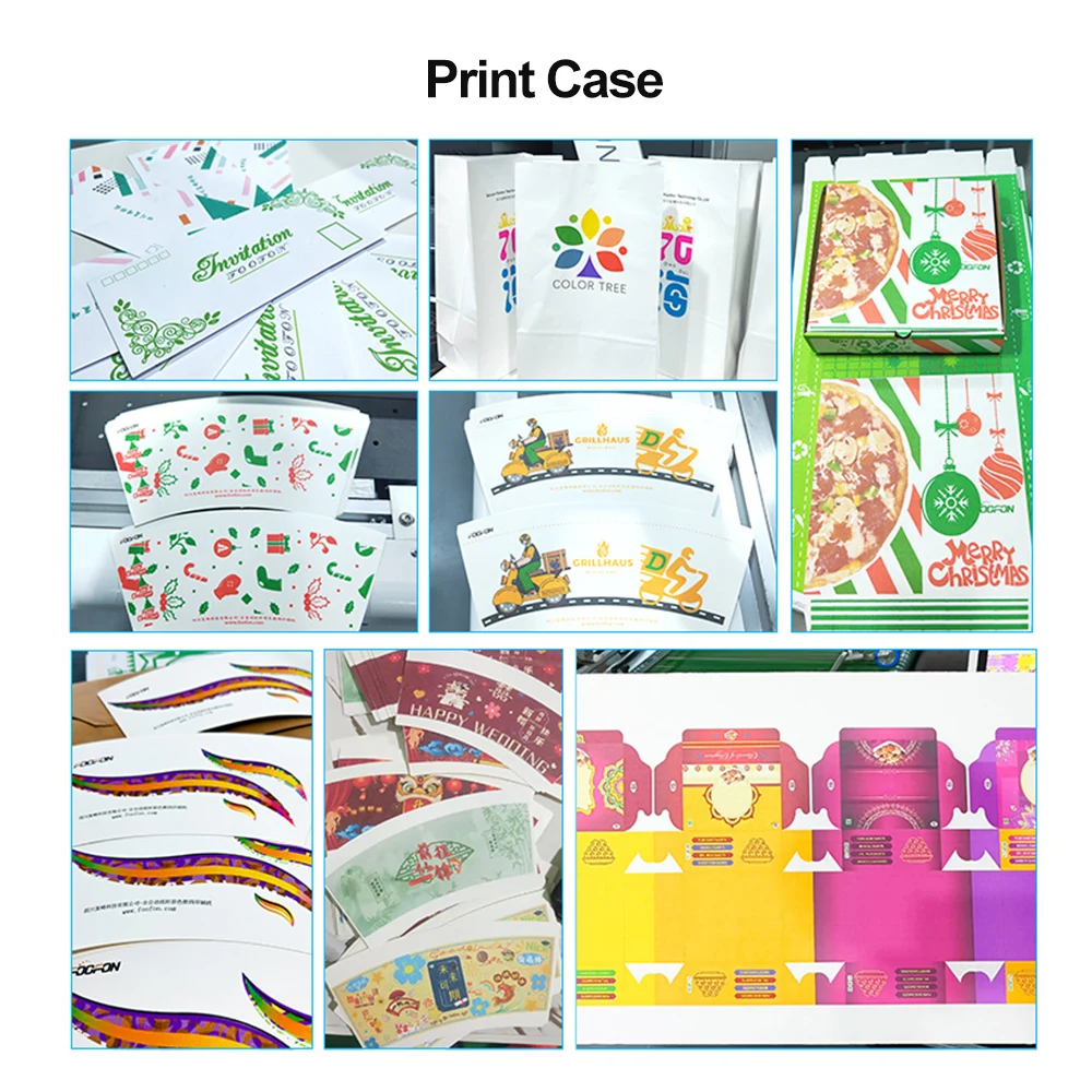 High Resolution Colorful Paper Bags Printing Machine FI-1000 Digital Paper Bag Machine Single Pass Printer