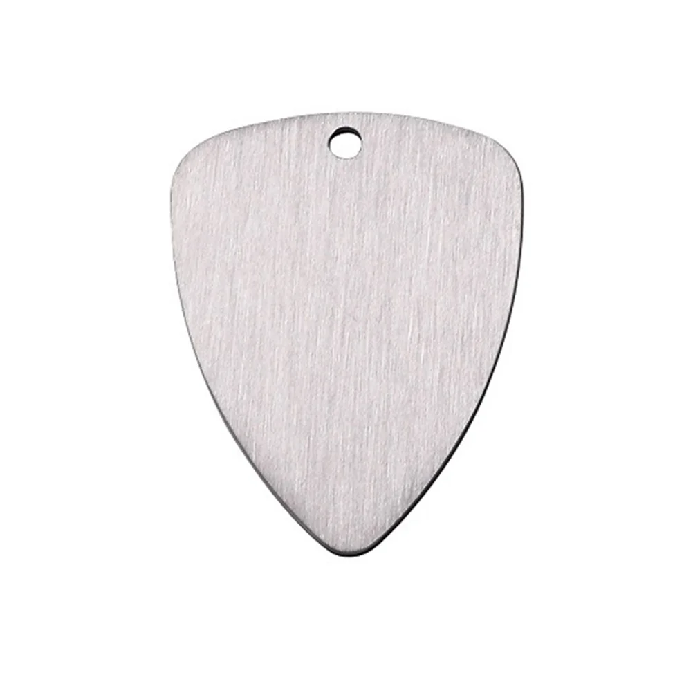 Titanium Steel Carved Guitar Pick I Pick You Letter Carved Ukulele Pick Musical Instrument Accessory