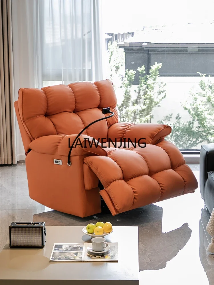 SGF single sofa rotating reclining cat scratching lazy sofa rocking chair