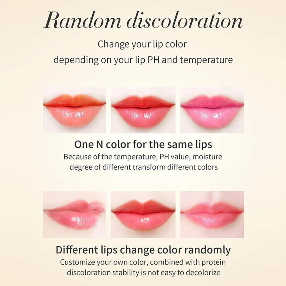 Flower Jelly Lipstick Temperature Color Changing Lip Balm Crystal Jelly Flower Lipstick Gloss Makeup Cosmetic Long Lasting