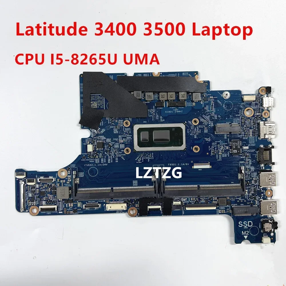 

Материнская плата для ноутбука Dell Latitude 3400 3500 17938-1, материнская плата, процессор I5-8265U SRFFX DDR4 CN-0K3FRD K3FRD, 100% тест в порядке