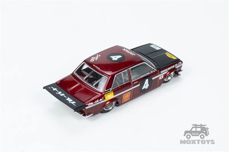 Kaido House x MINI GT 1:64 Datsun 510 Pro Street JPN V1 Diecast Model Car