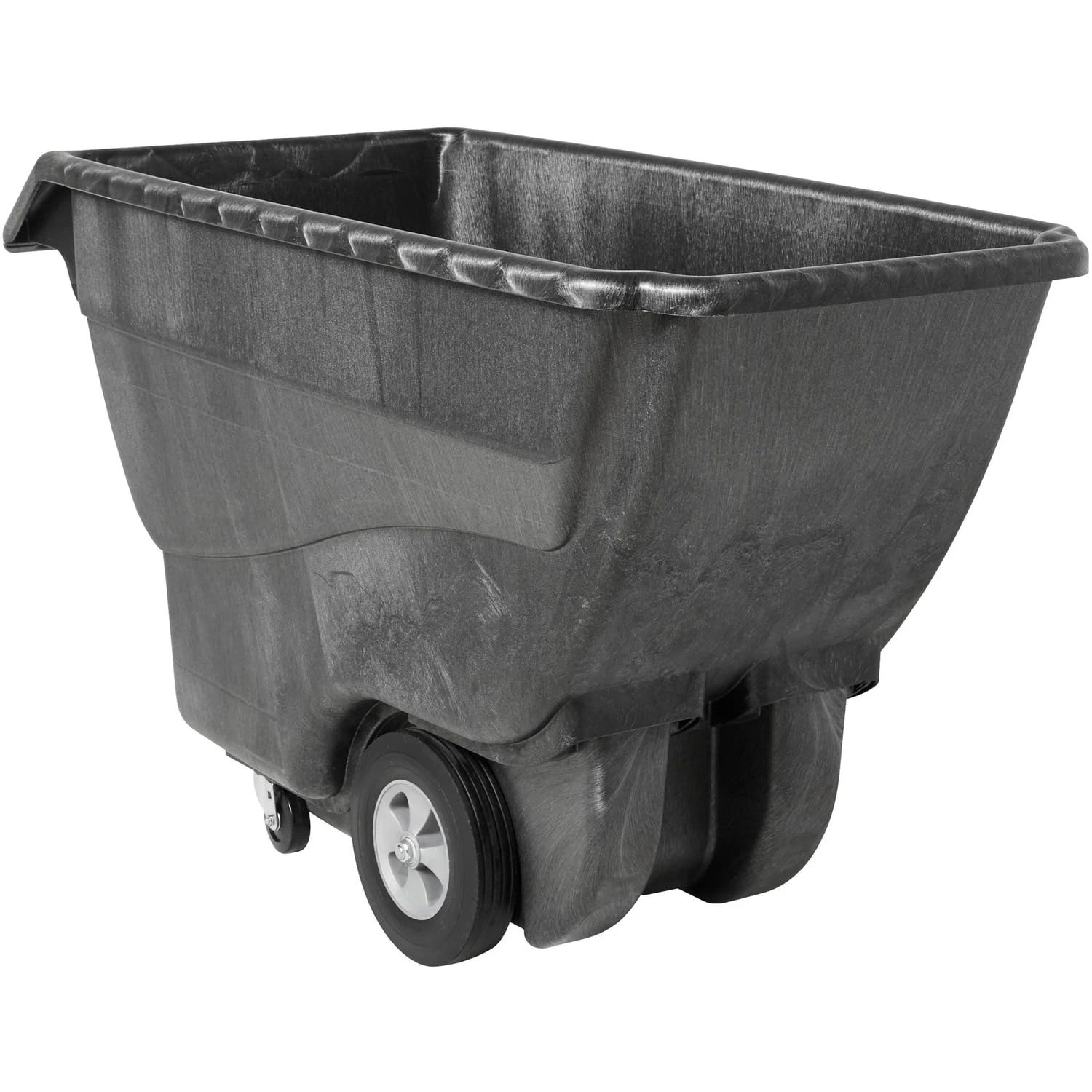 Commercial Products Tilt Dump Truck/Trash Cart/Garbage Collection/Recycling, 1000 lbs Heavy Load Capacity with Wheels