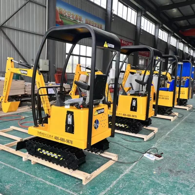 2026Hot Latest Construction Machinery Simulation Game Electric Children's Excavator Mini Amusement Facilities for Amusement