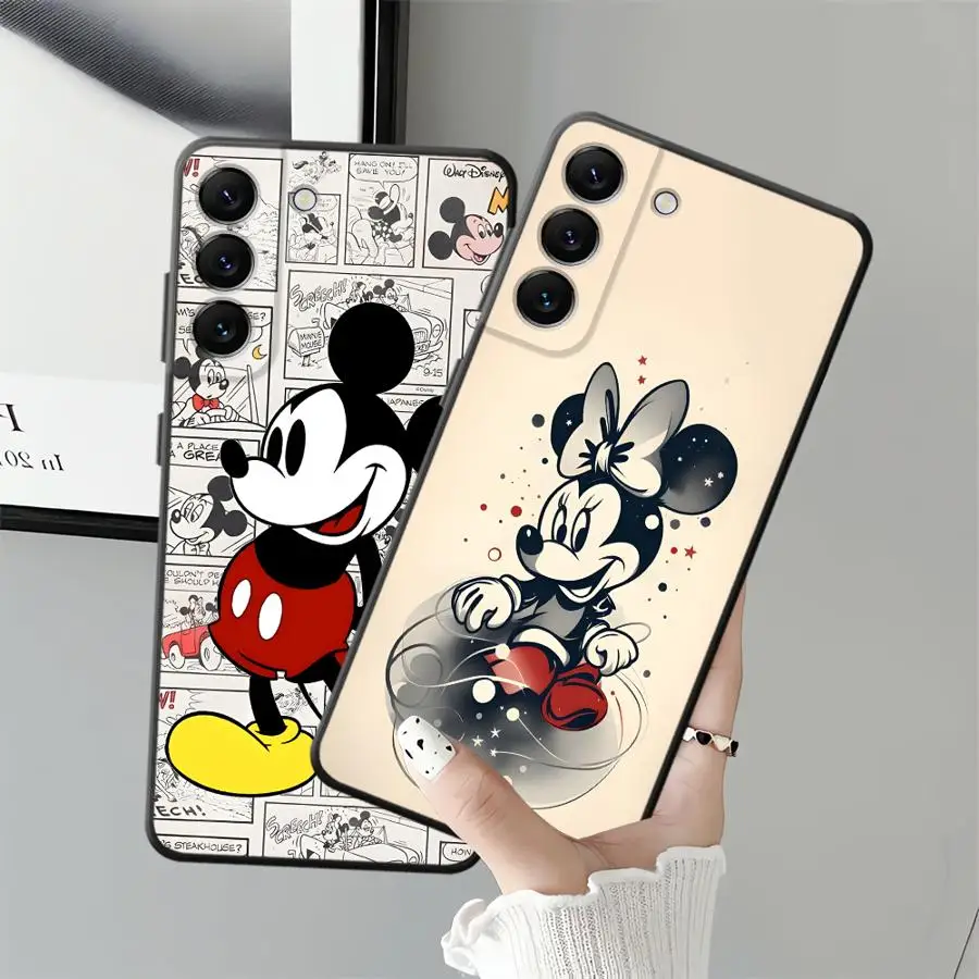 Мягкий чехол для телефона Samsung Galaxy A04 A30 A40 Note 20 Ultra 9 10 A03 A07 A06 A10 A20 A50 A70 A01 A02 A05 Disney