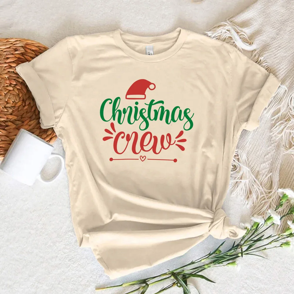 Christmas Cruise Crew shirt female graphic korean clothes Grunge Pop Culture shirt Classic Vintage Psychedelic Pop Culture