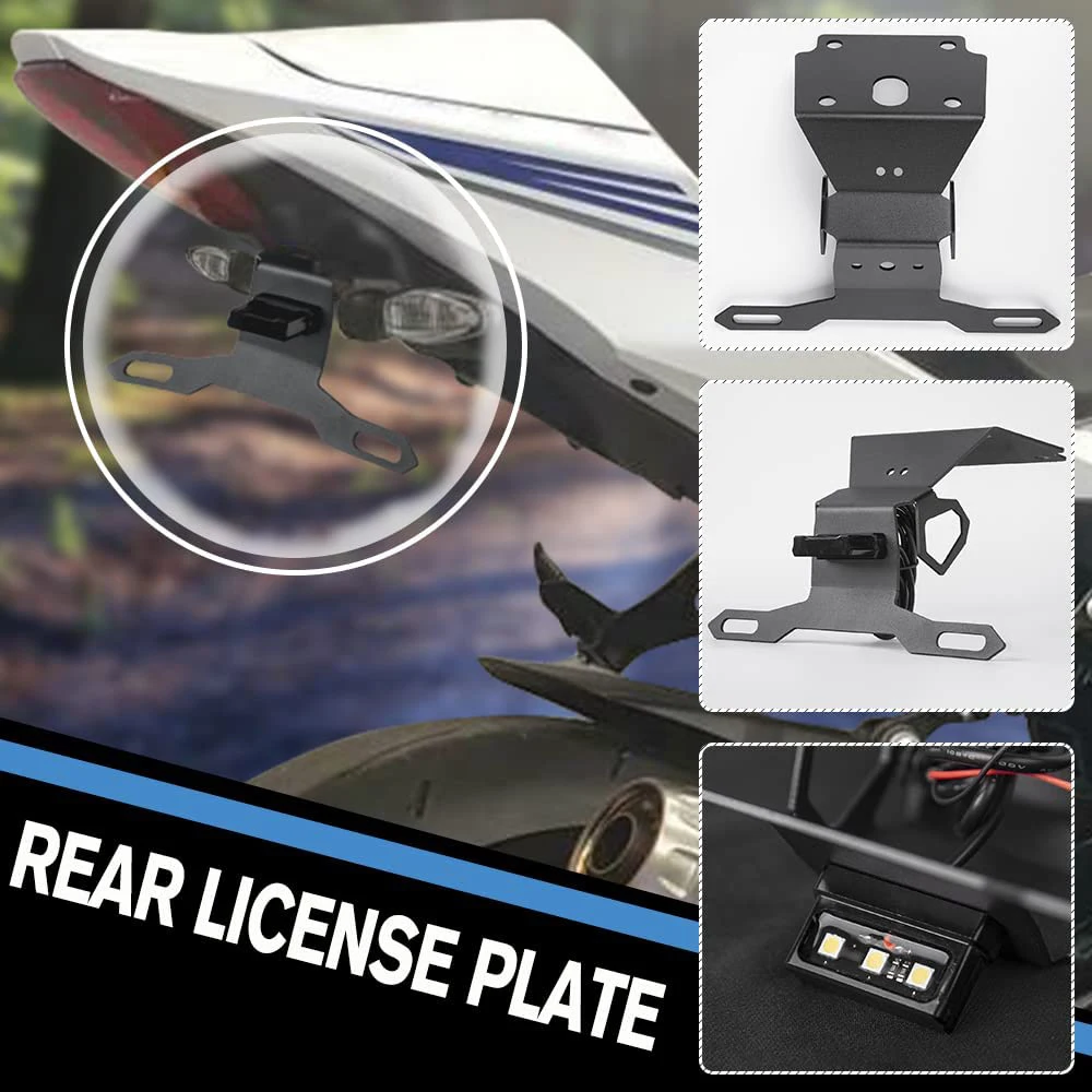 Motorcycle Accessories GSXR150 License Plate Holder Tail Tidy for Suzuki GSX-R150 2017-2020 GSXR 150 Fender Eliminator LED Light