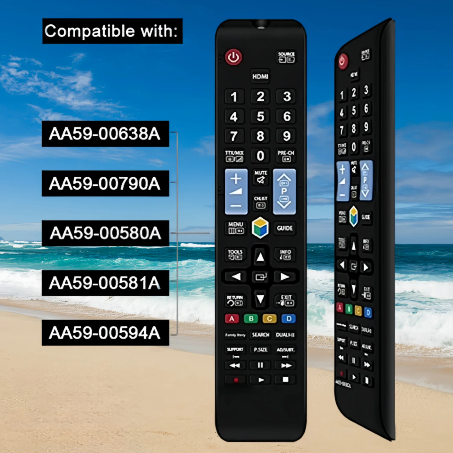 AA59-00581A для телевизора Samsung, пульт дистанционного управления AA59-00638A UN32EH4500 UN46EH5300F UN55ES7550F UN60ES6100F UN60ES7500F