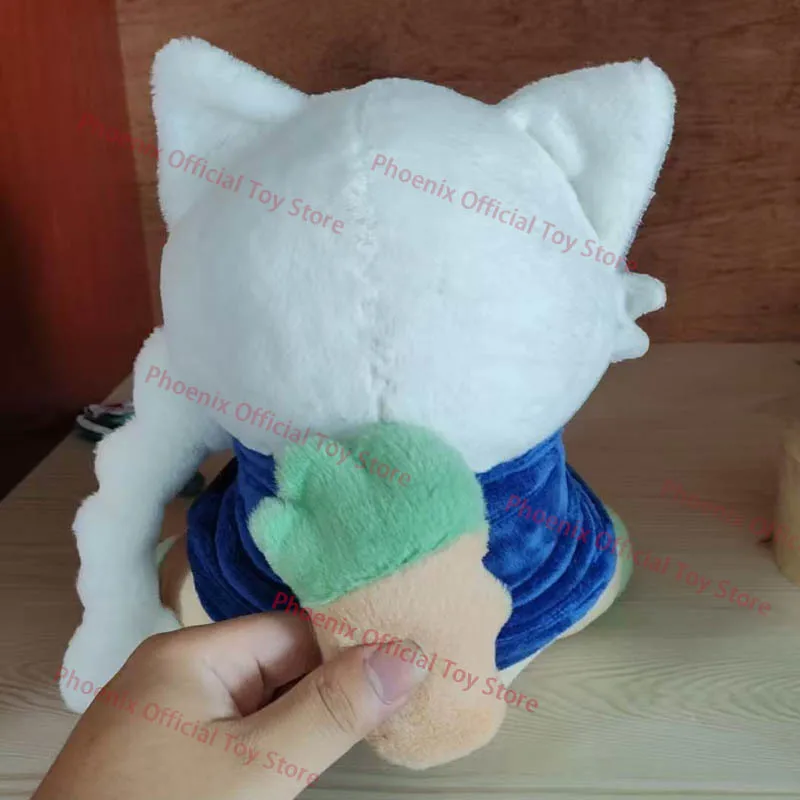 جديد الأبيض زنبق كوكي أفخم كوكي تشغيل المملكة نيثير غاشا بلوشي Kawaii محشوة دمية لينة ديكور المنزل لعبة الأطفال هدية #6