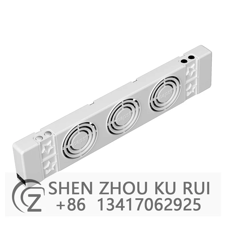 

Smart Dual Kit Home Axial Flow Radiator Fan Booster Magnetic Fans for Heat Distribution Improvement Length Cooling Fan set