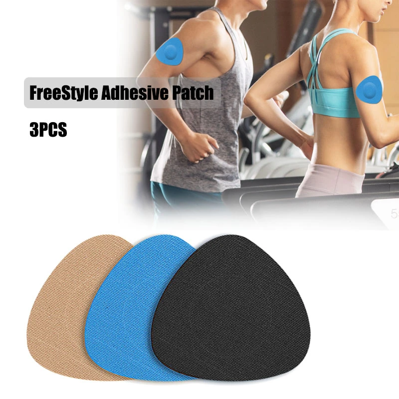 3 Pcs Adhesive Patches Sports Sensor Stickers Fixic Covers Breathable Waterproof Skin-friendly Outdoor Climbing