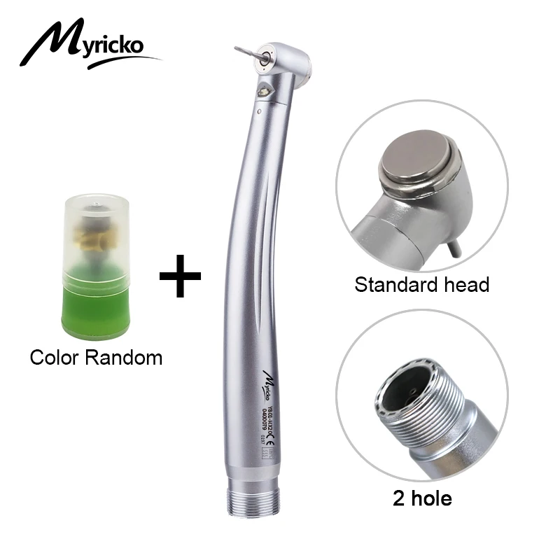 Dental High Speed Rotation LED Handstück Air Turbine E-Generator Push Button Keramik Lager Klassische NSK Stil Zahnarzt Tipps