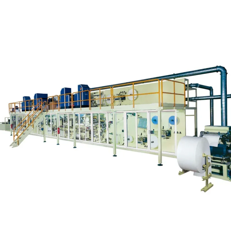 YG Full Servo Automatic Non Woven Sanitary Napkin Manufacturing Machine Making Production Line