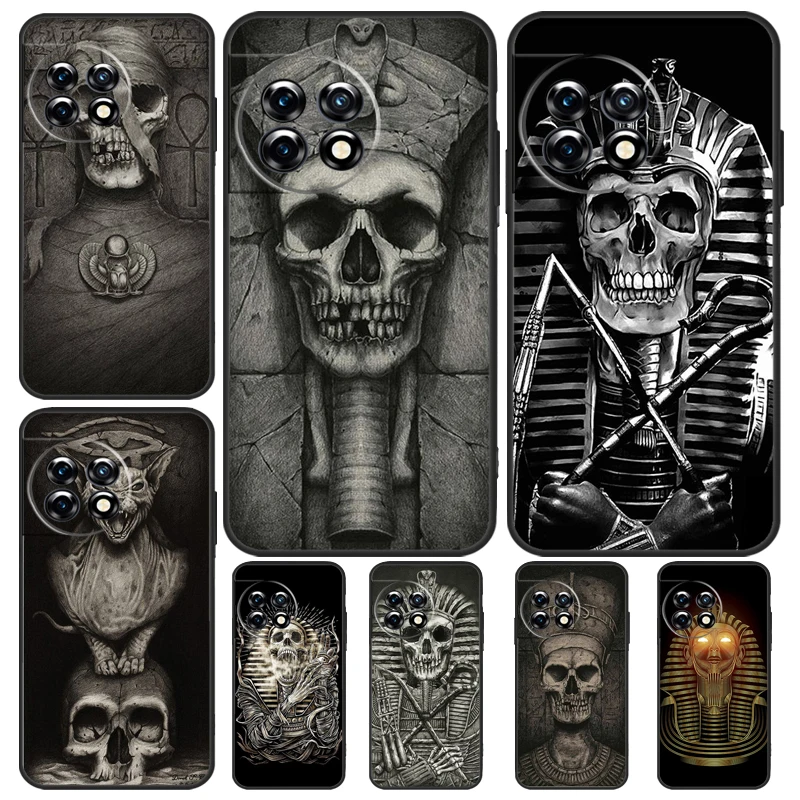 Ancient Egypt Pharaoh Case For OnePlus 10 Pro 8 9 11 8T 9R 9RT 10T OnePlus Nord 2T 2 CE 3 Lite N30 N20 N10 Cover