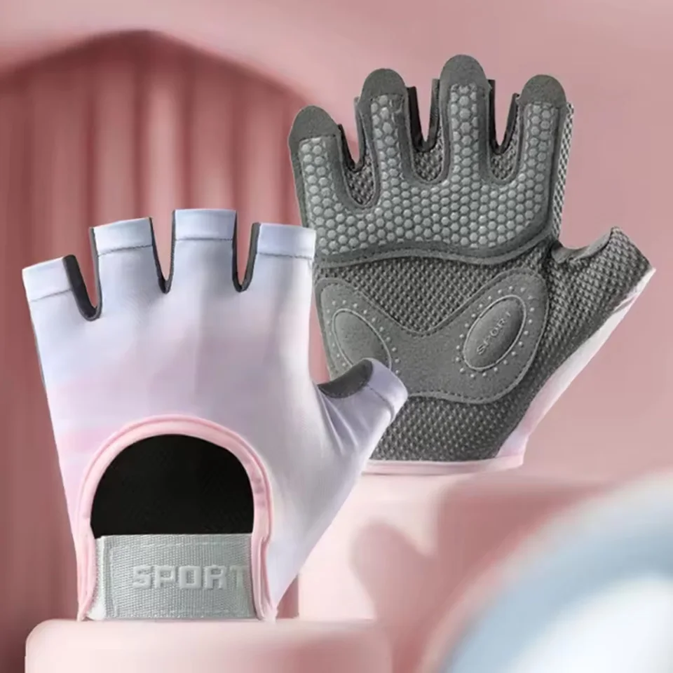 

GTUBIKE Sports Gloves, Unisex, Semi Finger Breathable Equipment, Training Kettlebells, Bicycle Straps, Wrist Guards, Iron ma