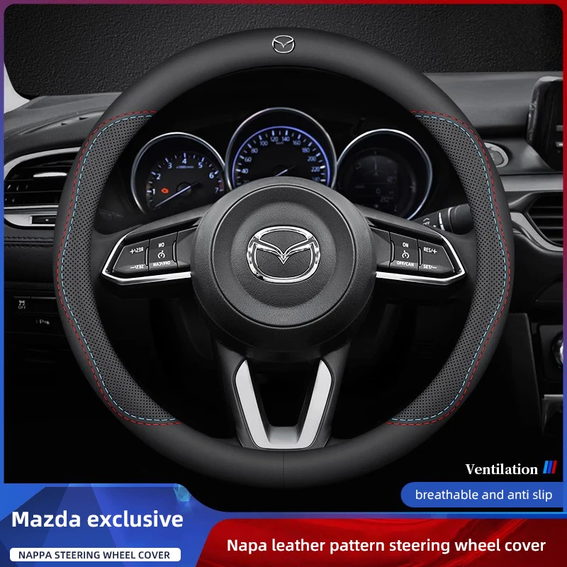 Car Leather Steerin… - image