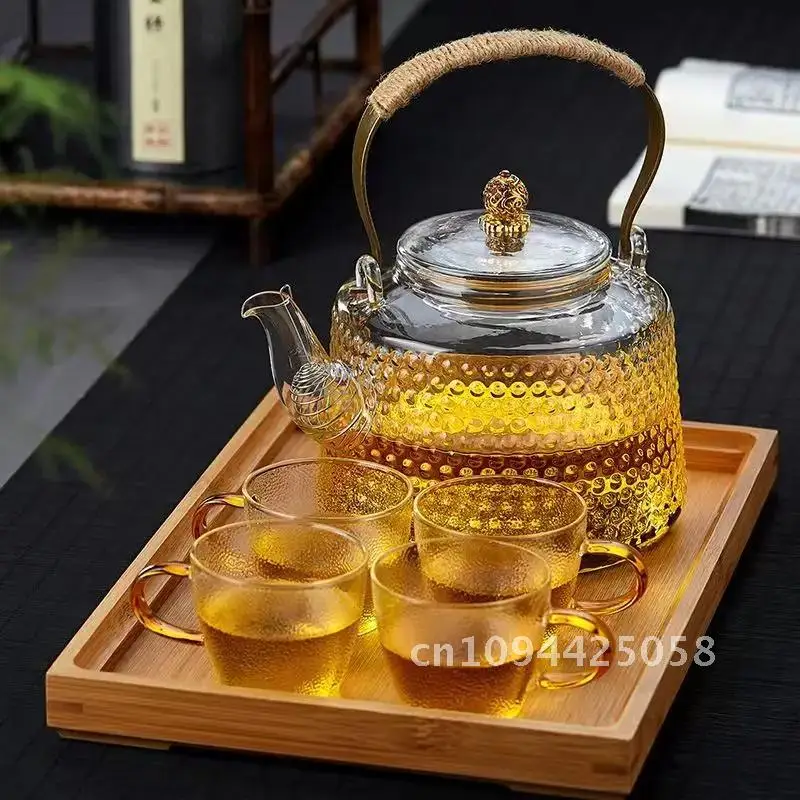 

High Quality Heat-resistant Glass Tea Set Japanese Teapot Yixing Clay Kettle Kettle With Filter Water Jug Teaware Ceramic Pot