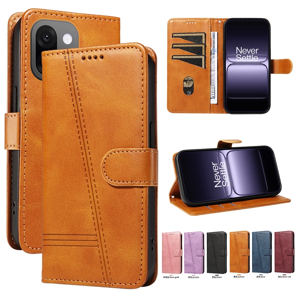 Magnetische Ledertasche für OnePlus 1+ 15 13 13T 13R 12 12R 11 10T 9 Nord ACE CE 5 4 3 2 Pro Lite Ultra Racing Wallet Card Cover