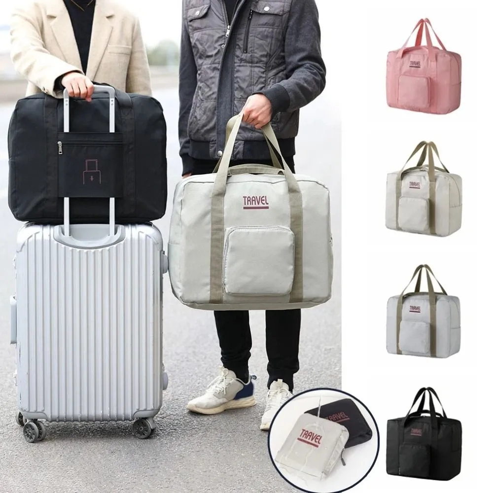 

Oxford Cloth Clothing Organizing Bag Portable Large Capacity Travel Duffel Bag Handbags Waterproof Travel Luggage Bag Unisex