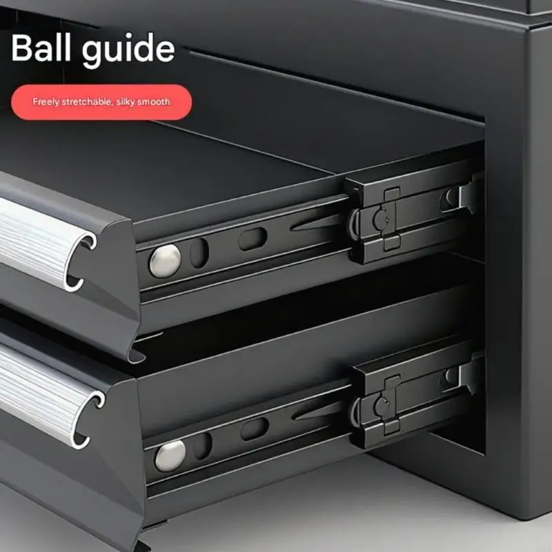  Space Saving 2 Level Metal Tool Container Organizers Case Box With Slide Out Trays For Easy Access Various Applications