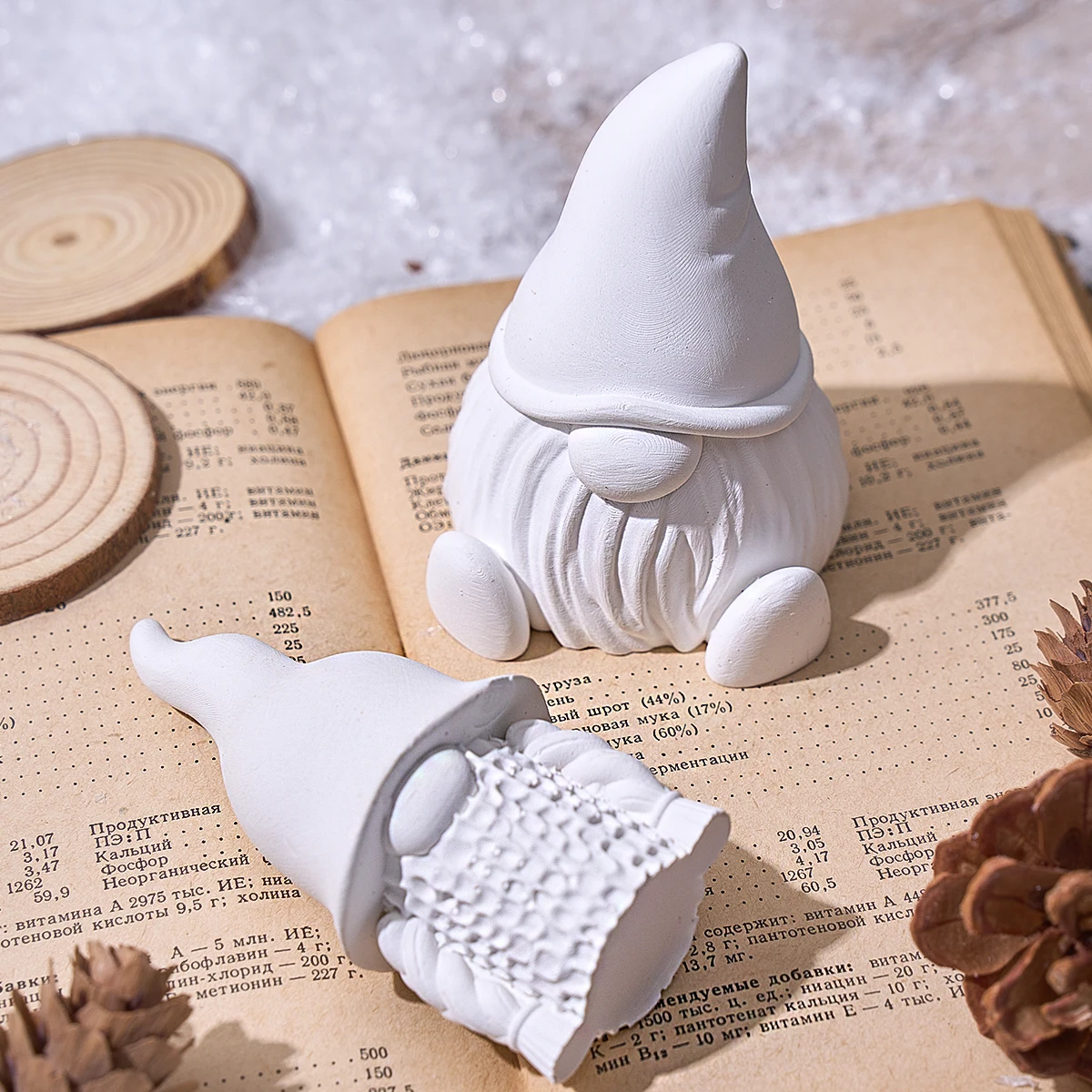 3D Santa Claus Candle Silicone - огляд і ціна Xmas Candle Making