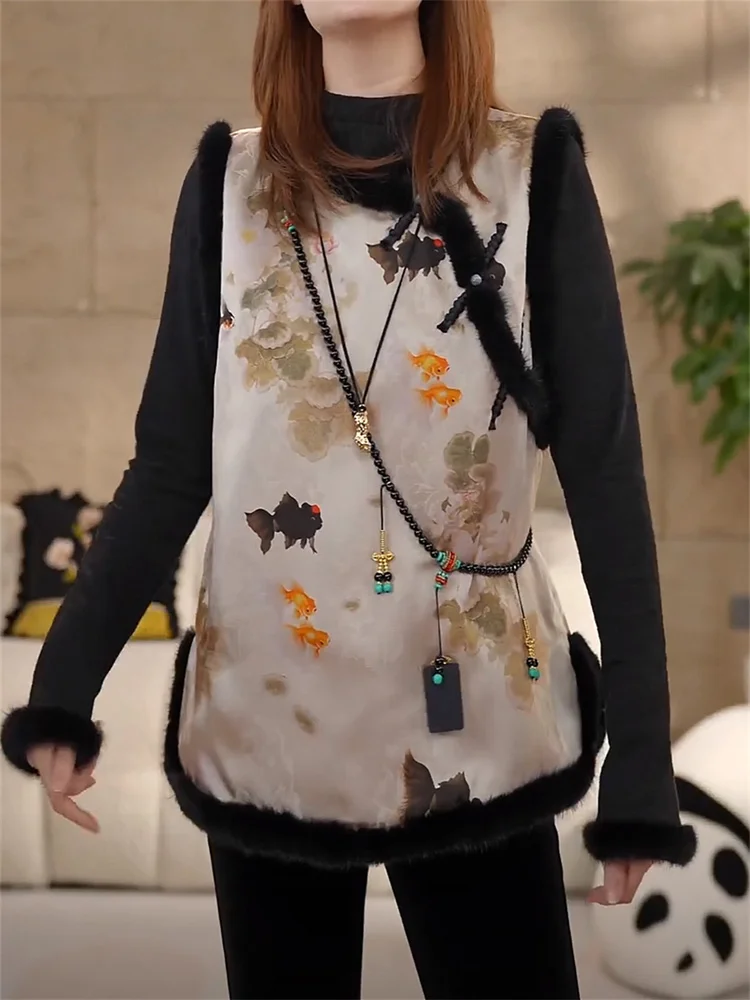 

Revised National Sle Small Coat 2025 New Retro Button Embroidery Tang Suit Women Winter Clothes New Chinese Sle...