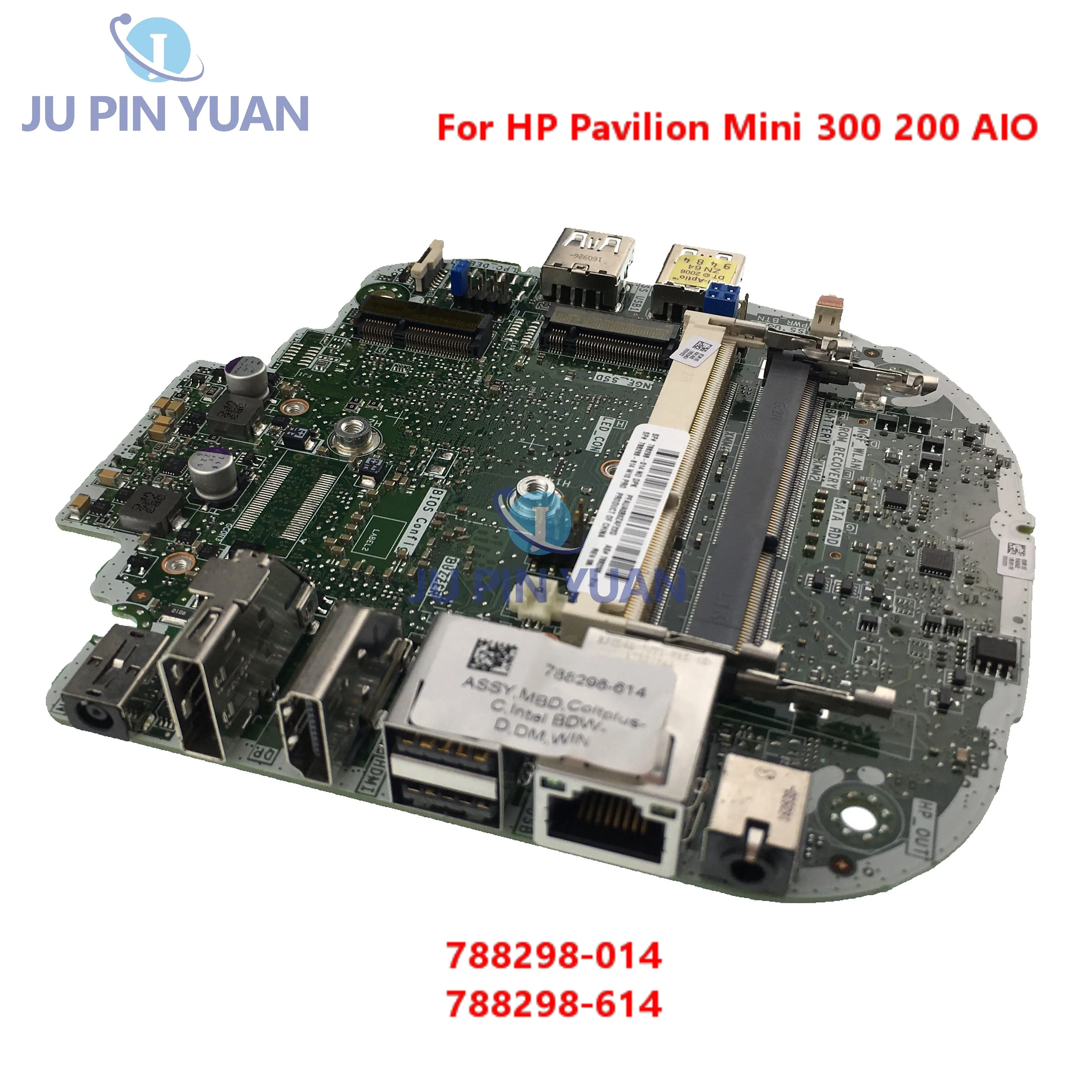 สำหรับ HP Pavilion MINI 300 200เดสก์ท็อป AIO คอมพิวเตอร์โน๊ตบุ๊คพร้อม3205U CPU 788298-014มาเธอร์บอร์ดแล็ปท็อป788298-614