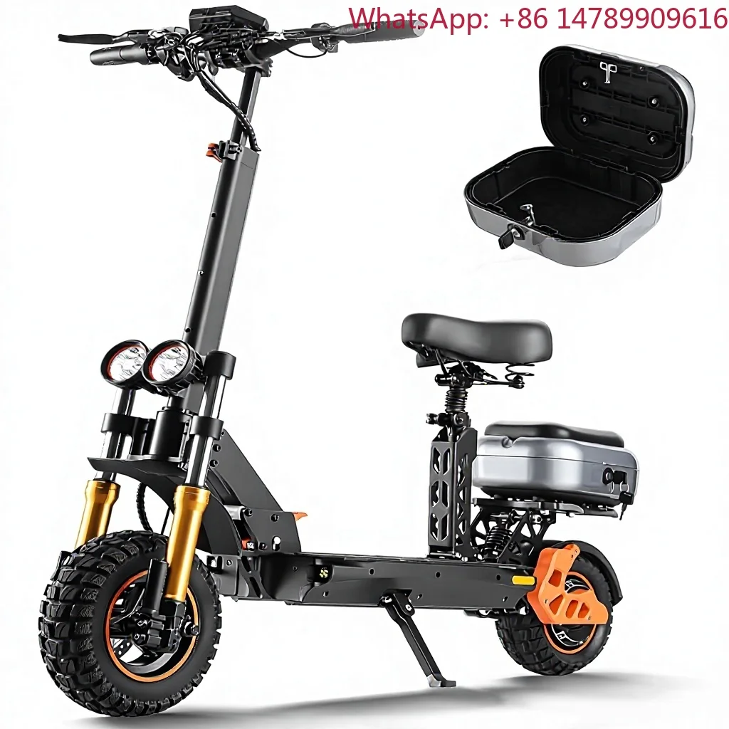 All-TerrainMexico Warehouse & Physical Stores HONEYWHALE H3 Adult Newenergy Folding Scooter, 1000W Motor 15AH, 55km/h Max Speed,