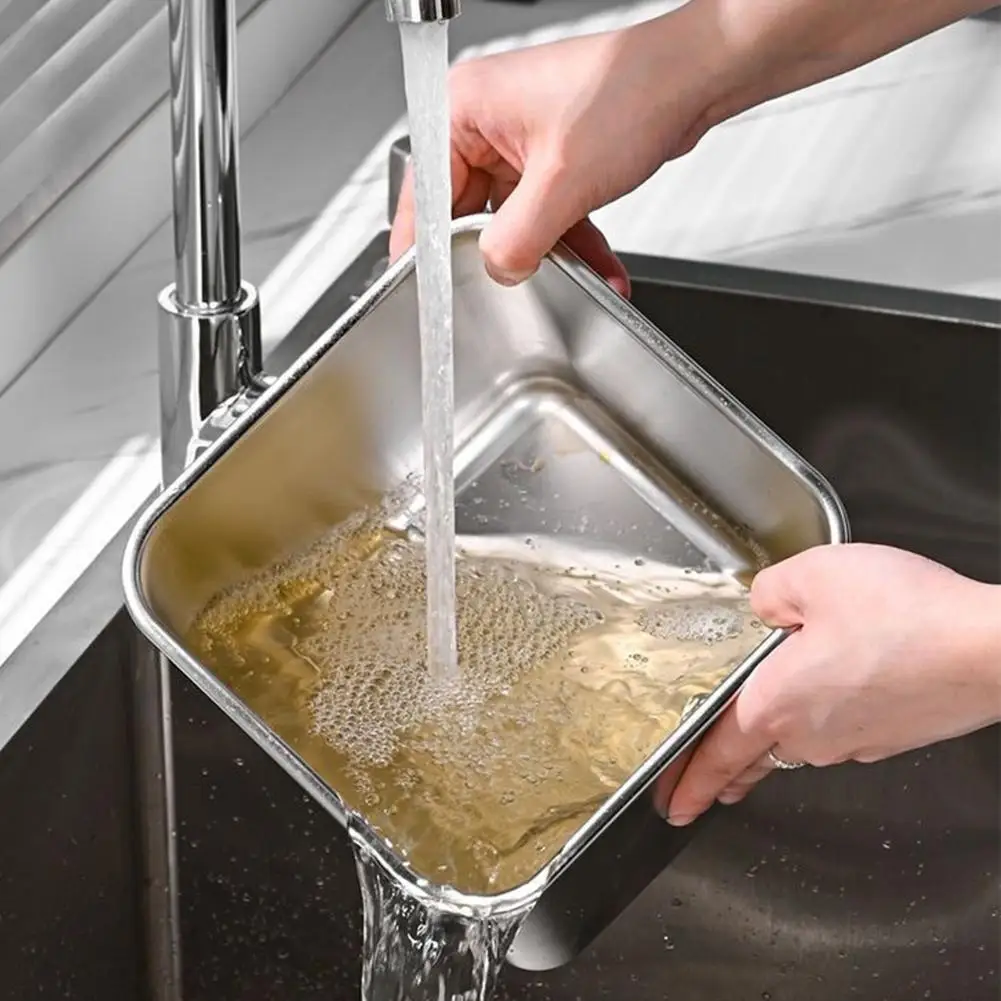 2025 Steel Kitchen Oil Storage Containers Food Grade Square Airtight Lids Spice Jars Set For Seasoning Cooking