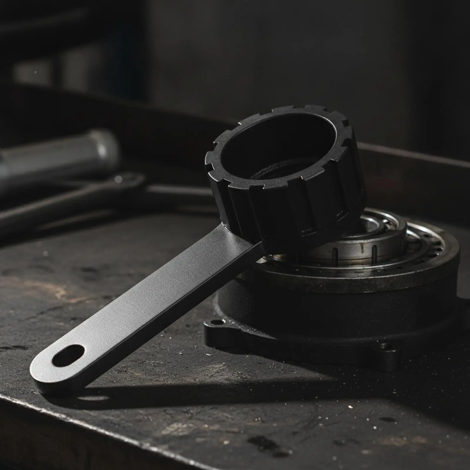 Outboard Motor Bearing for seat Retaining Nut Wrench Toothed Socket Head Tool for Marine Engine Maintenance Workshop Use