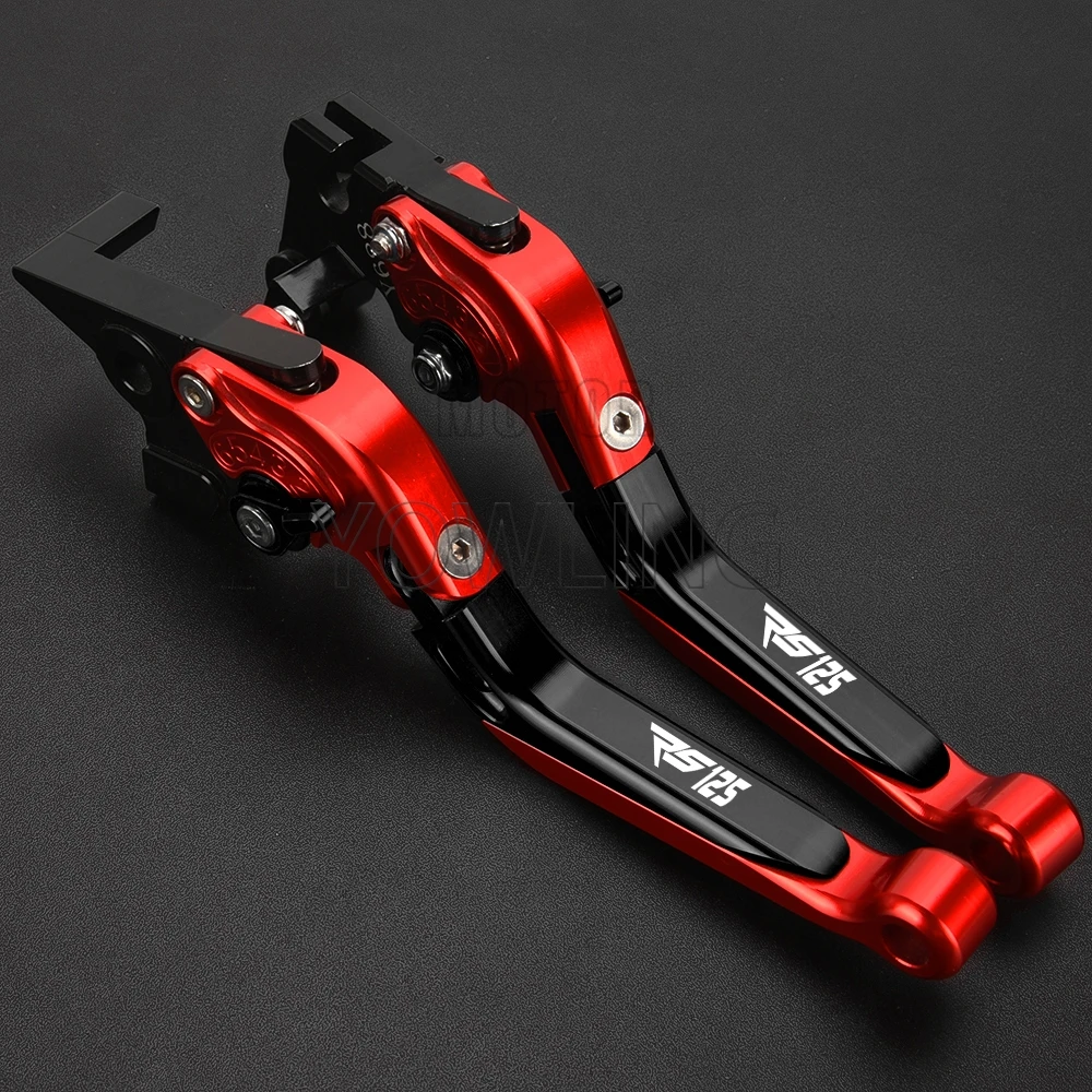 Motorcycle For APRILIA RS 125 RS125 1996-2005 2004 2003 2002 2001 Clutch Lever Brake Lever Set Adjustable Folding Handle Levers