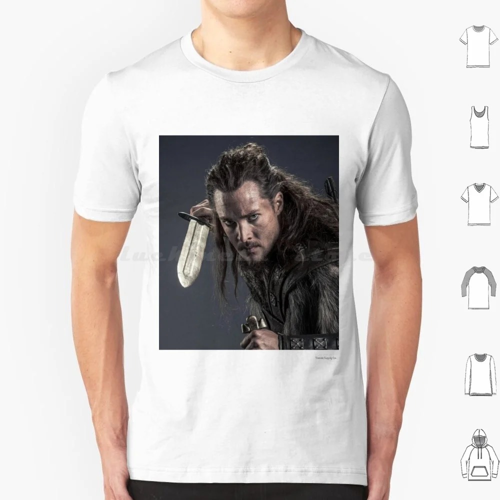 Uhtred Of The Last Kingdom T Shirt Cotton Men Women Diy Print Uhtred The Last Kingdom Viking Vikings Saxon Last Kingdom Sword