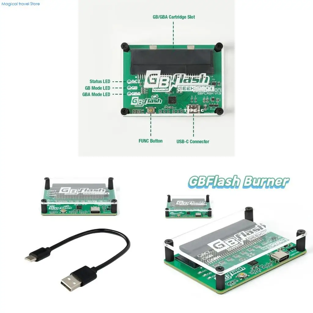 n2ub-portable-integrated-game-cartridge-copier-featuring-backup-renew-save-file-repair-management-for-gbflash-green
